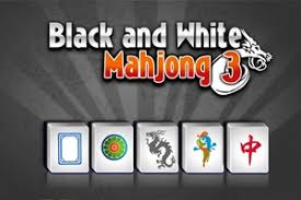 Siyah Beyaz Mahjong 3